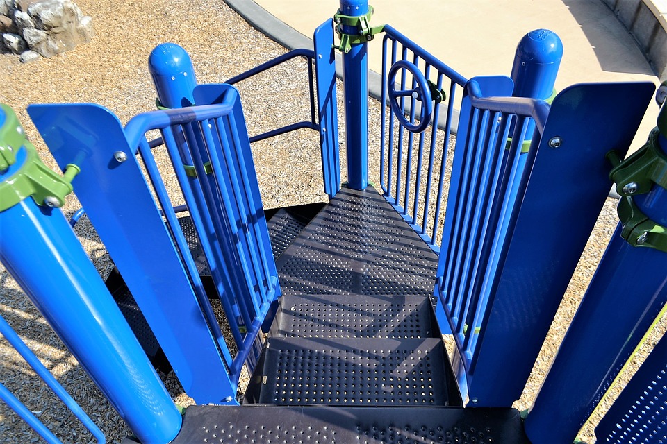 Playground steps