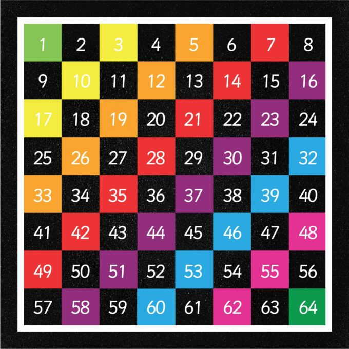 1-64 Grid (Half Solid)