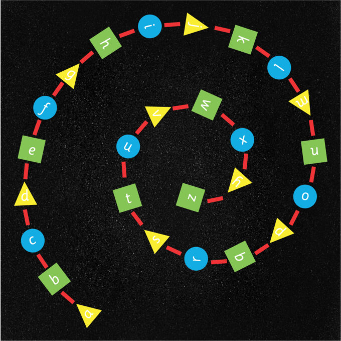 Alphabet Spiral