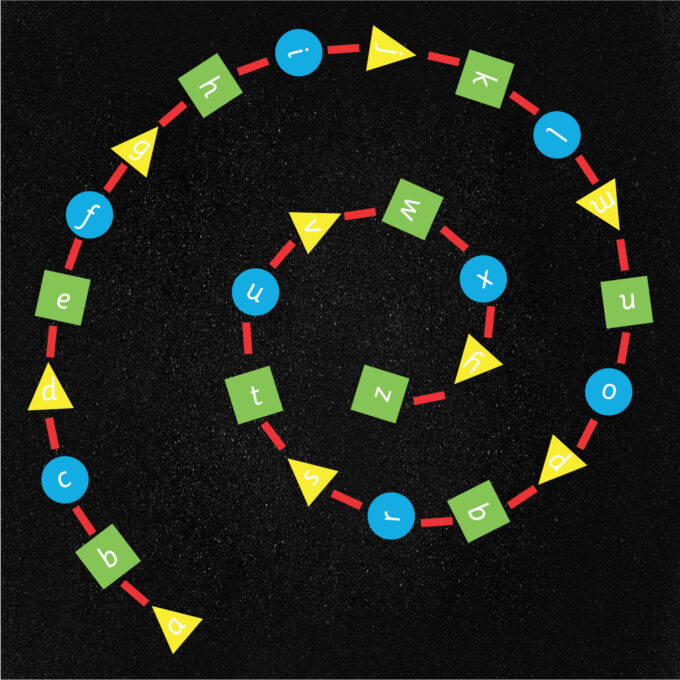Alphabet Spiral