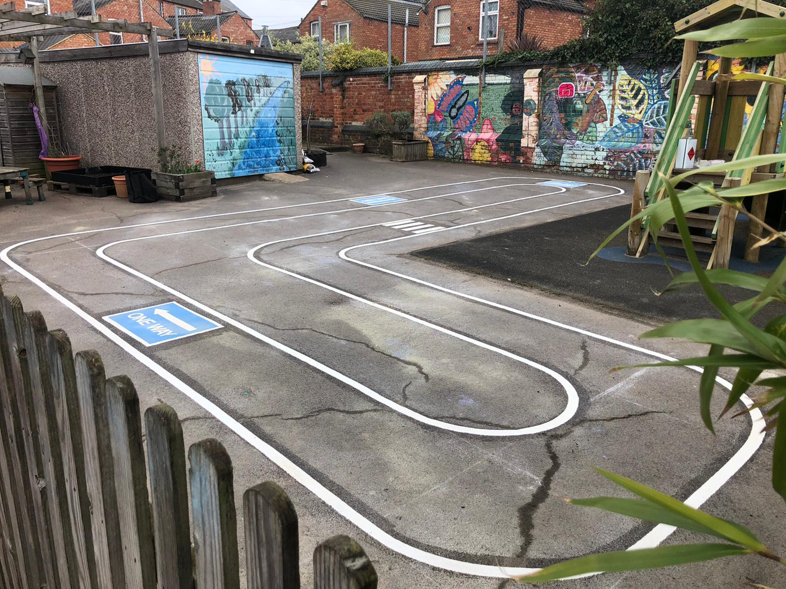 custom road way