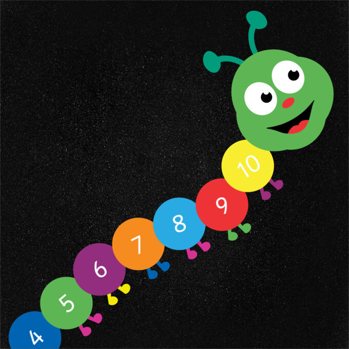 1-10 Solid Caterpillar