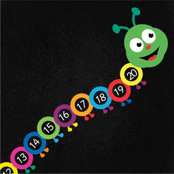1-20 Outline Caterpillar