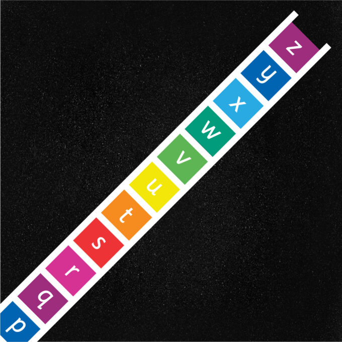 Alphabet Solid Ladder