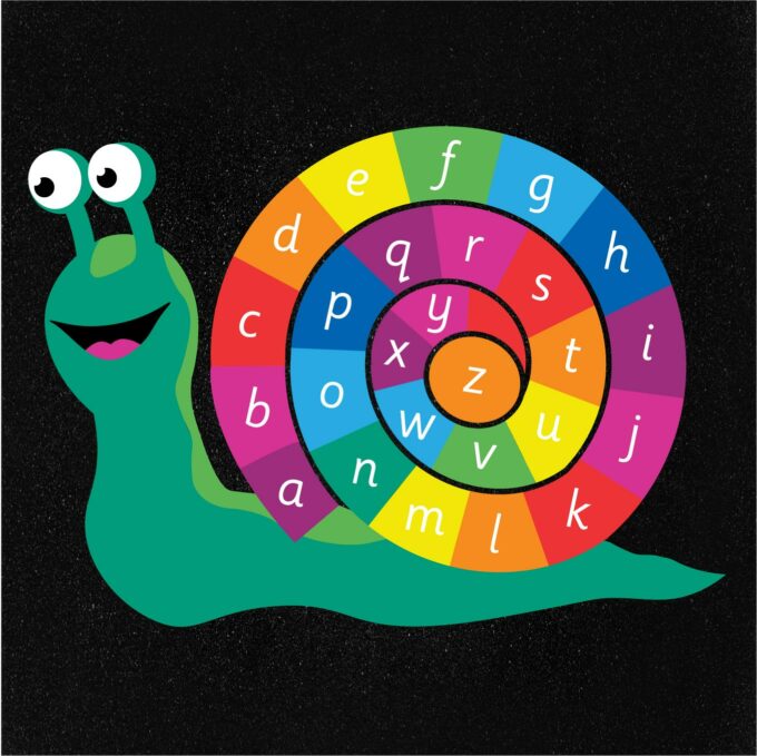 Alphabet Snail