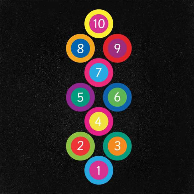 Circle Hopscotch