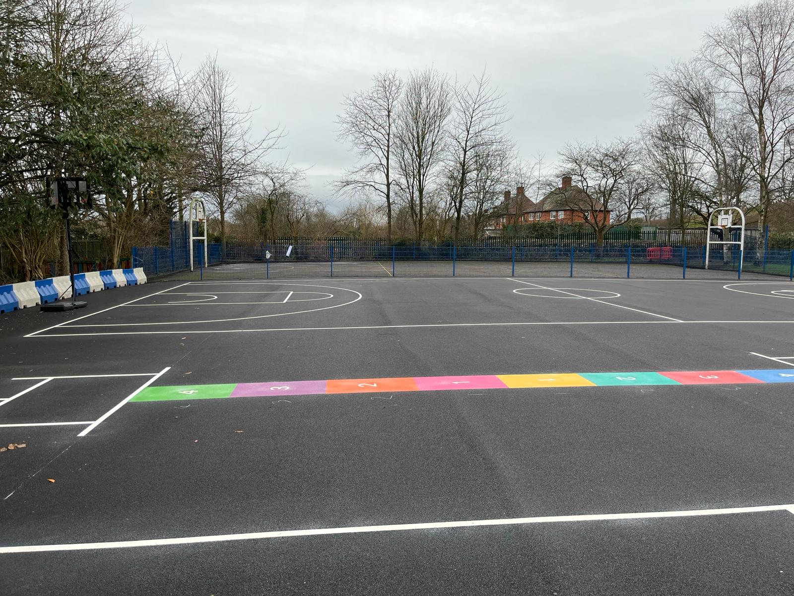 Robert Shaw sports court and cricket run