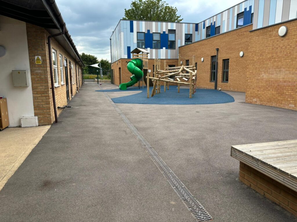 Playground Markings for Transforming Time Outdoors at Willoughby A Priory Academy